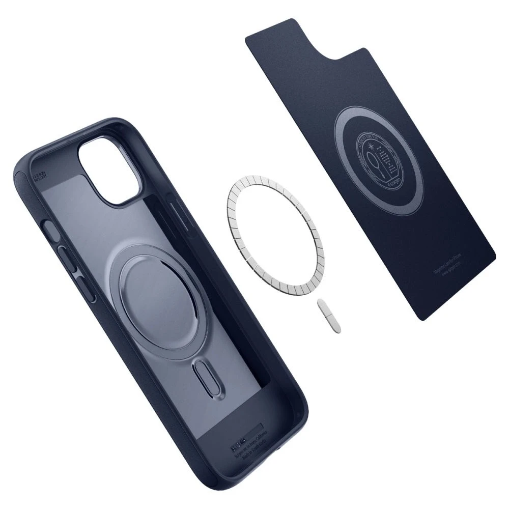 Spigen Mag Armor Apple iPhone 14 Plus dėklas telefonui mėlynos spalvos