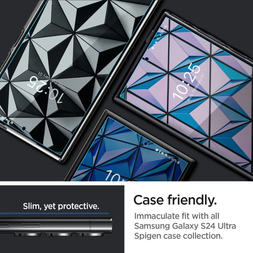 Hydrogel Film Samsung Galaxy S24 Ultra Spigen Neo Flex 2 vnt. skaidrus