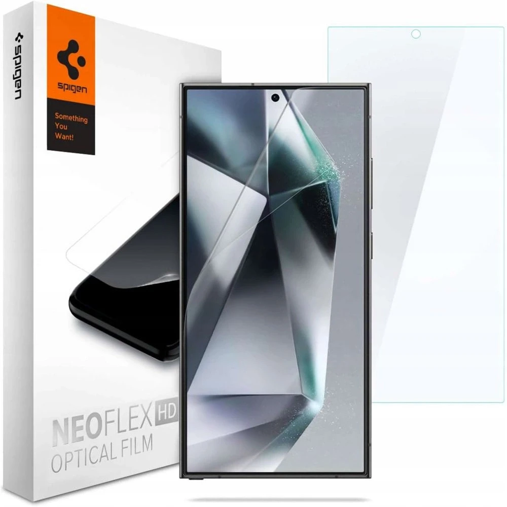 Hydrogel Film Samsung Galaxy S24 Ultra Spigen Neo Flex 2 vnt. skaidrus