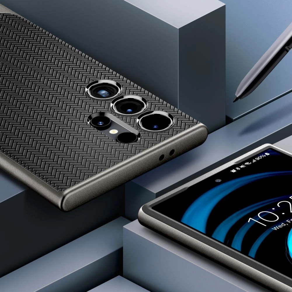 Dėklas Samsung Galaxy S24 Ultra Spigen Neo Hybrid Gunmetal