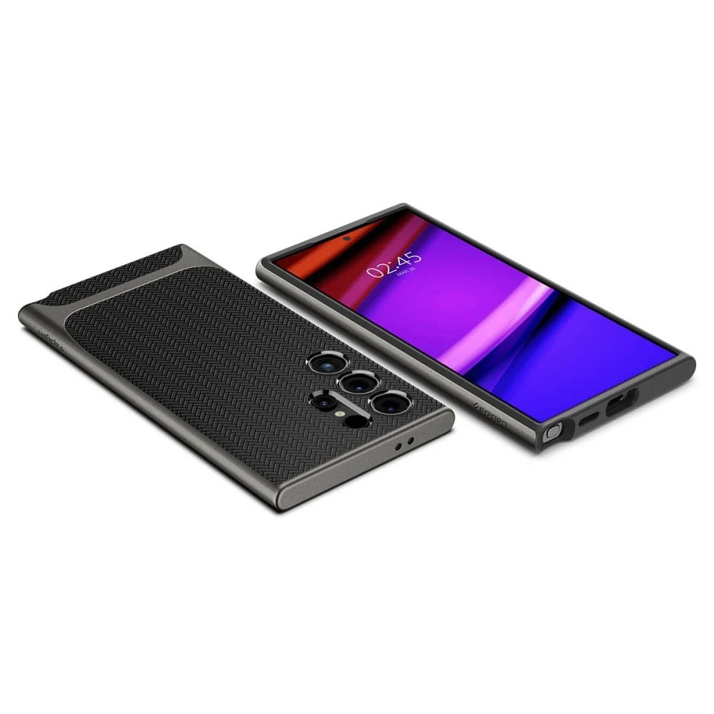 Dėklas Samsung Galaxy S24 Ultra Spigen Neo Hybrid Gunmetal