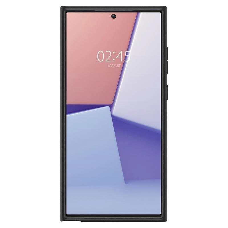 Spigen Optik Armor dėklas skirtas Samsung Galaxy S23 Ultra, spalva - Juoda