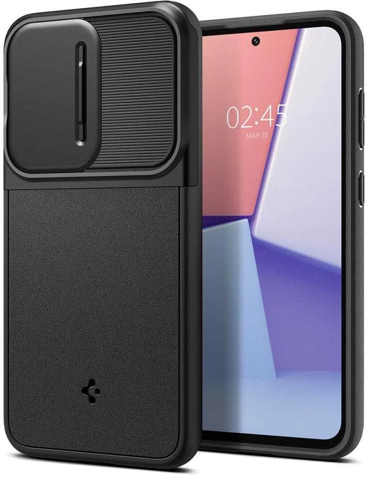 Dėklas SPIGEN Optik Armor case for SAMSUNG S23 FE juodas