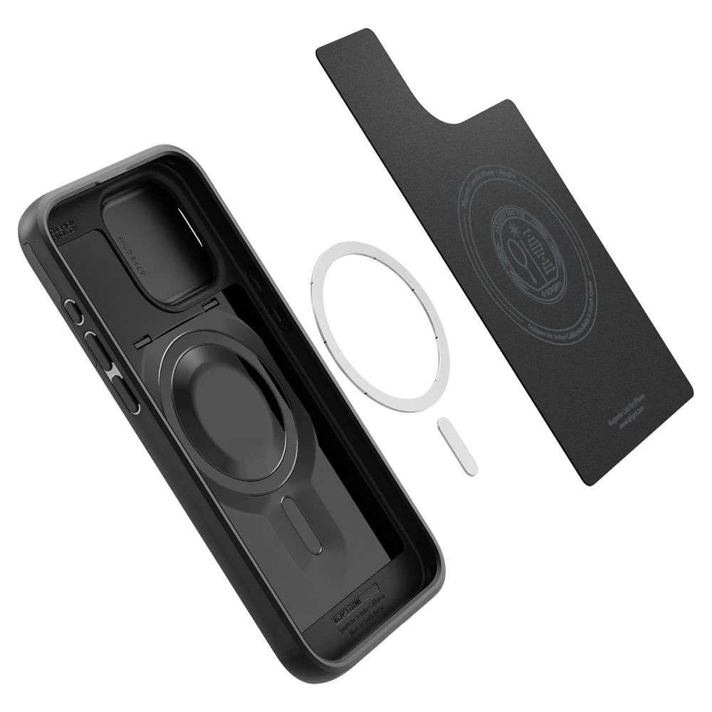 Dėklas Spigen OPTIK ARMOR MAG MAGSAFE IP