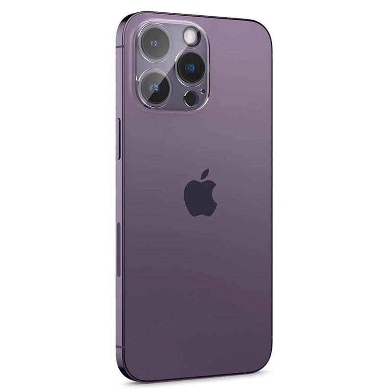 Spigen fotoaparato apsauga iPhone 14 Pro 6,1 / Pro Max 6,7 Optik.TR Camera Protector 2 vnt. Crystal permatomas