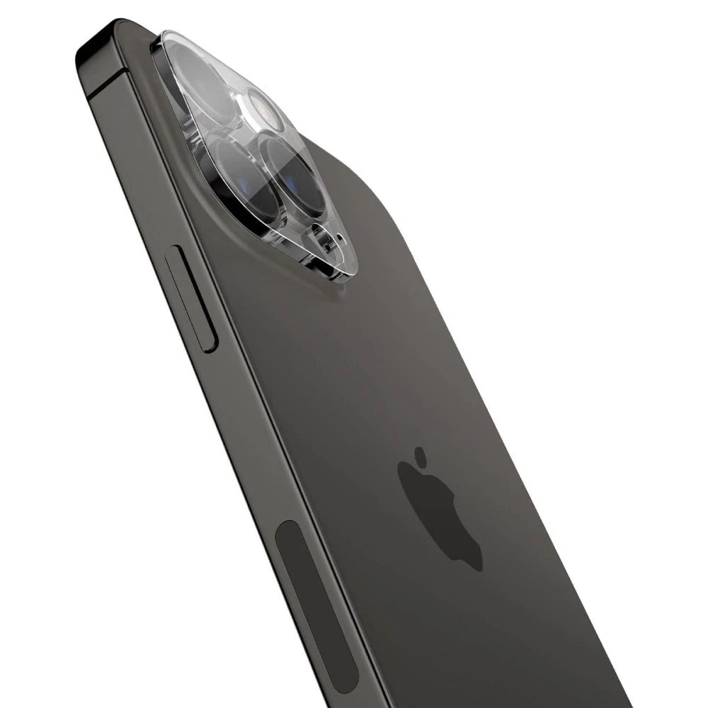 Spigen fotoaparato apsauga iPhone 14 Pro 6,1 / Pro Max 6,7 Optik.TR Camera Protector 2 vnt. Crystal permatomas