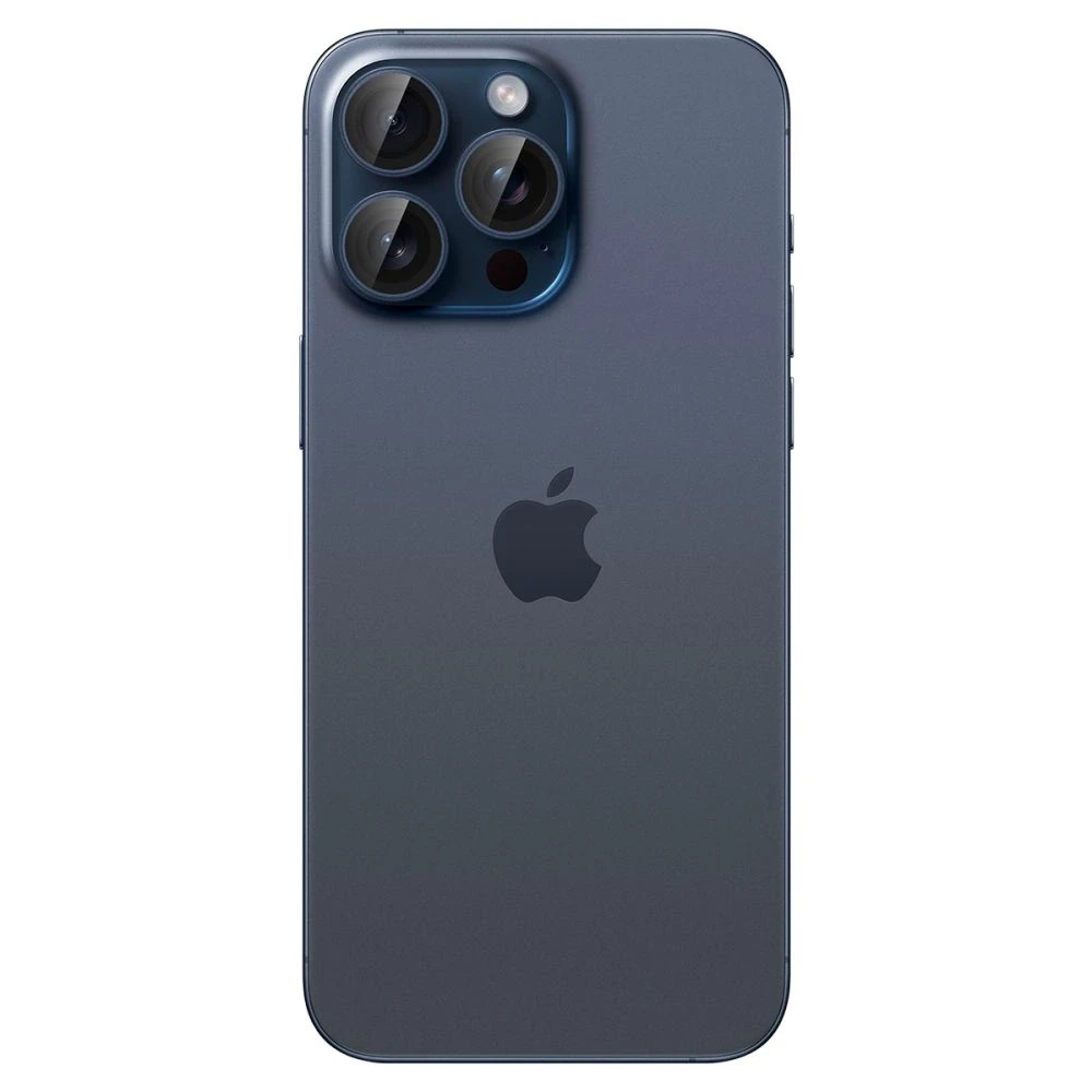 Spigen Optik.tR EZ Fit kameros apsauga skirta Apple iPhone 14 Pro / Pro Max / 15 Pro / Pro Max – Titanium Mėlyna 2 pcs.