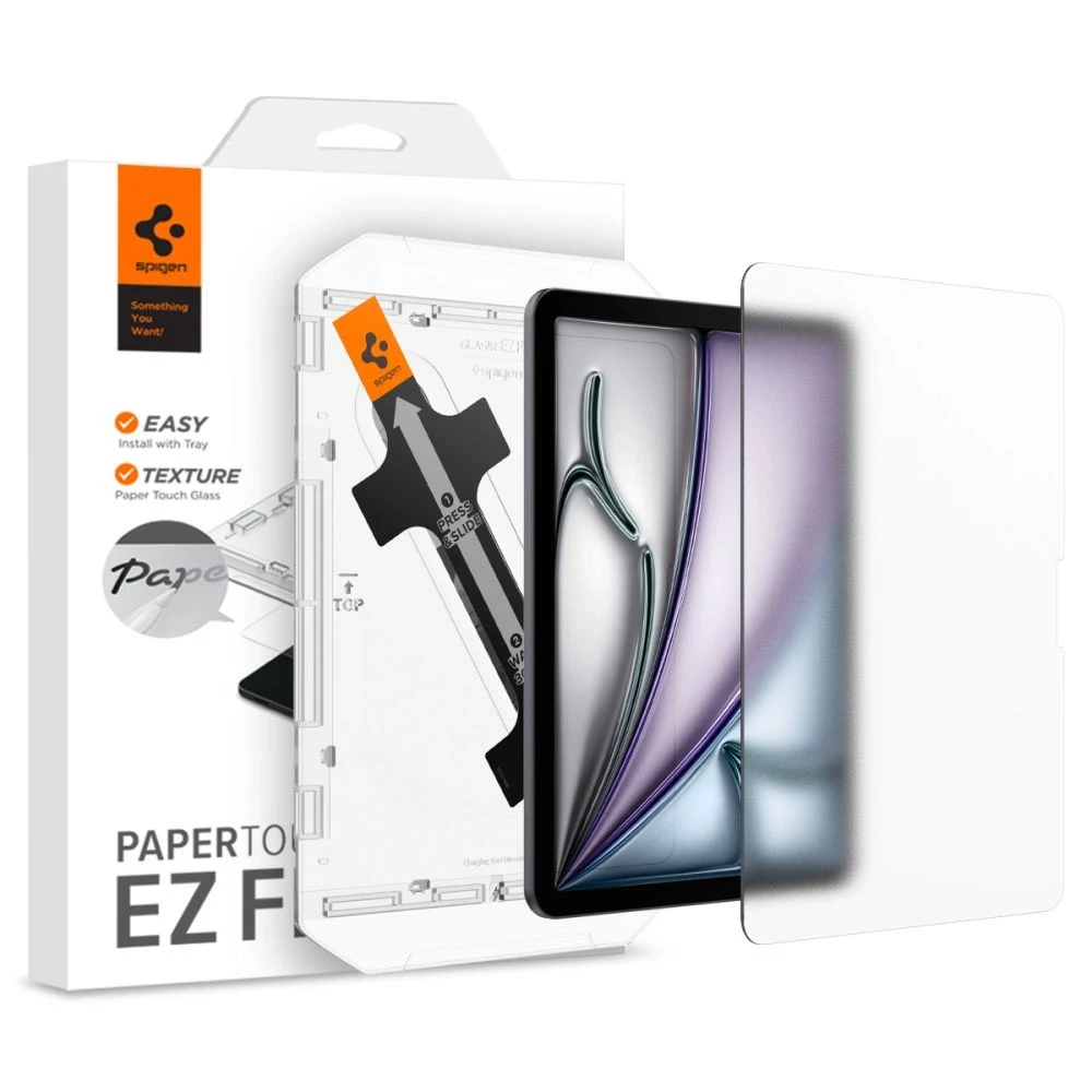 „Spigen Paper Touch EZ Fit“ 1 pakuotė – „Apple iPad Air 11“ (2024/2025/2026)