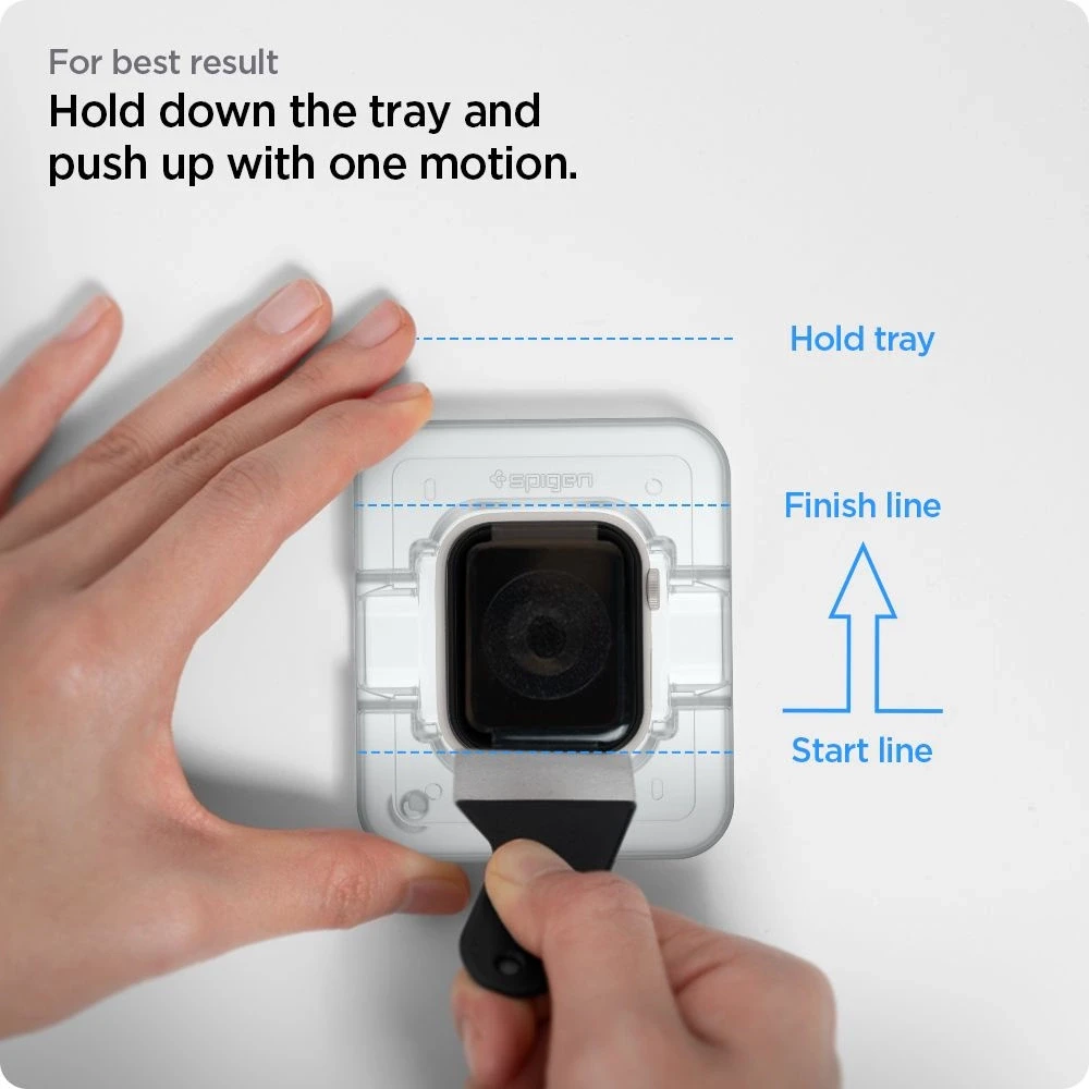 Apsauginis ekrano stiklas išmaniojo laikrodžio Apple Watch 7, 41mm, 2vnt.