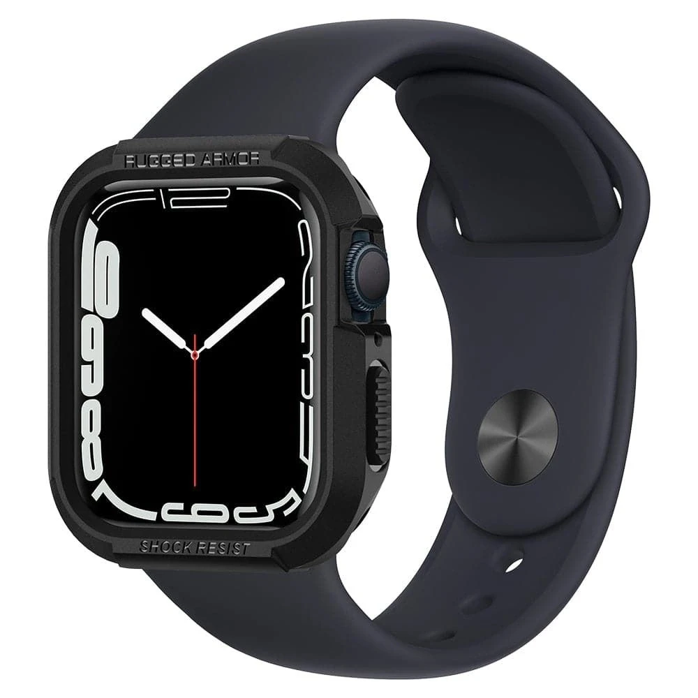 Išmaniojo laikrodžio Apple 4 ekrano rėmelis, Juodos spalvos, 44mm