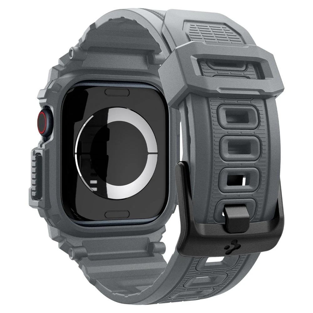 Apyrankė Apple Watch 10 (46mm) Spigen Rugged Armor „Pro” dark pilka