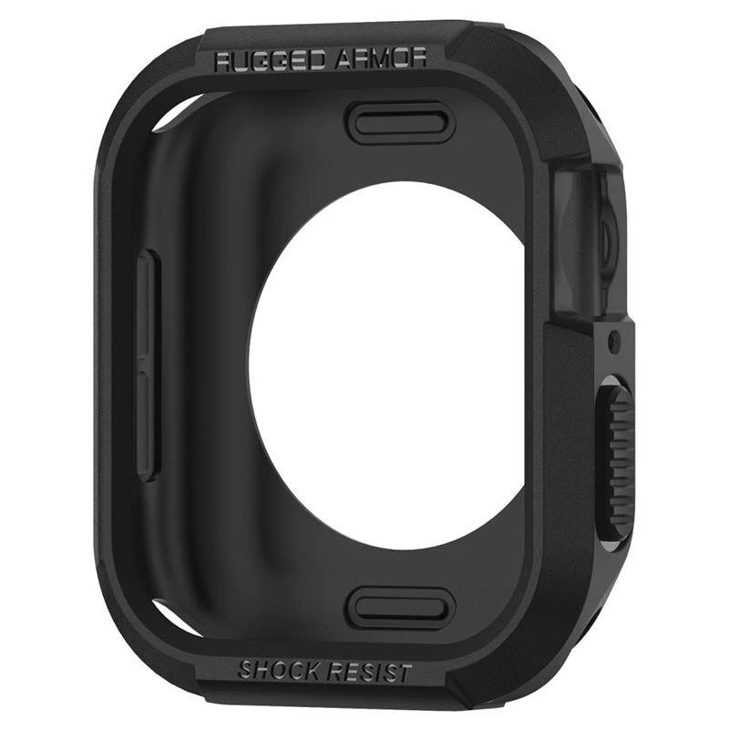 Išmaniojo laikrodžio Apple 4 ekrano rėmelis, Juodos spalvos, 44mm