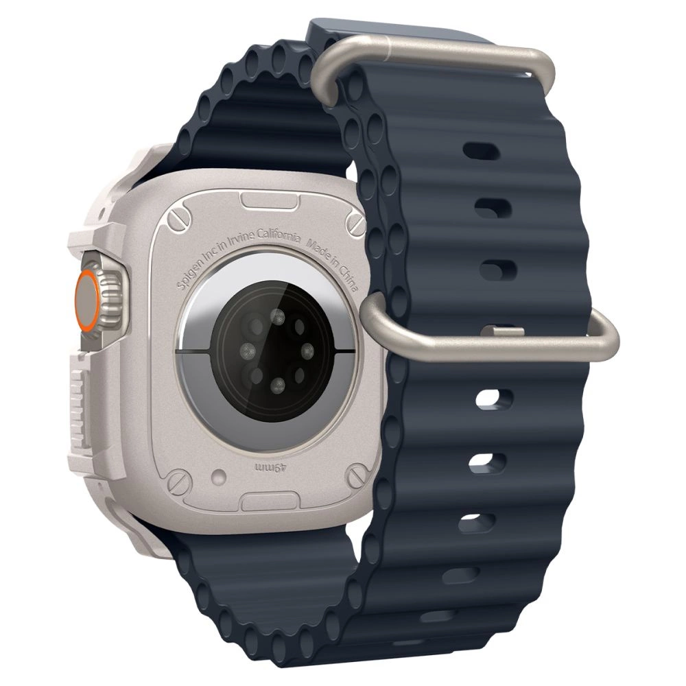 Apple Watch Ultra 1 / 2 (49mm) Spigen Rugged Armor beige dėklas laikrodžiui