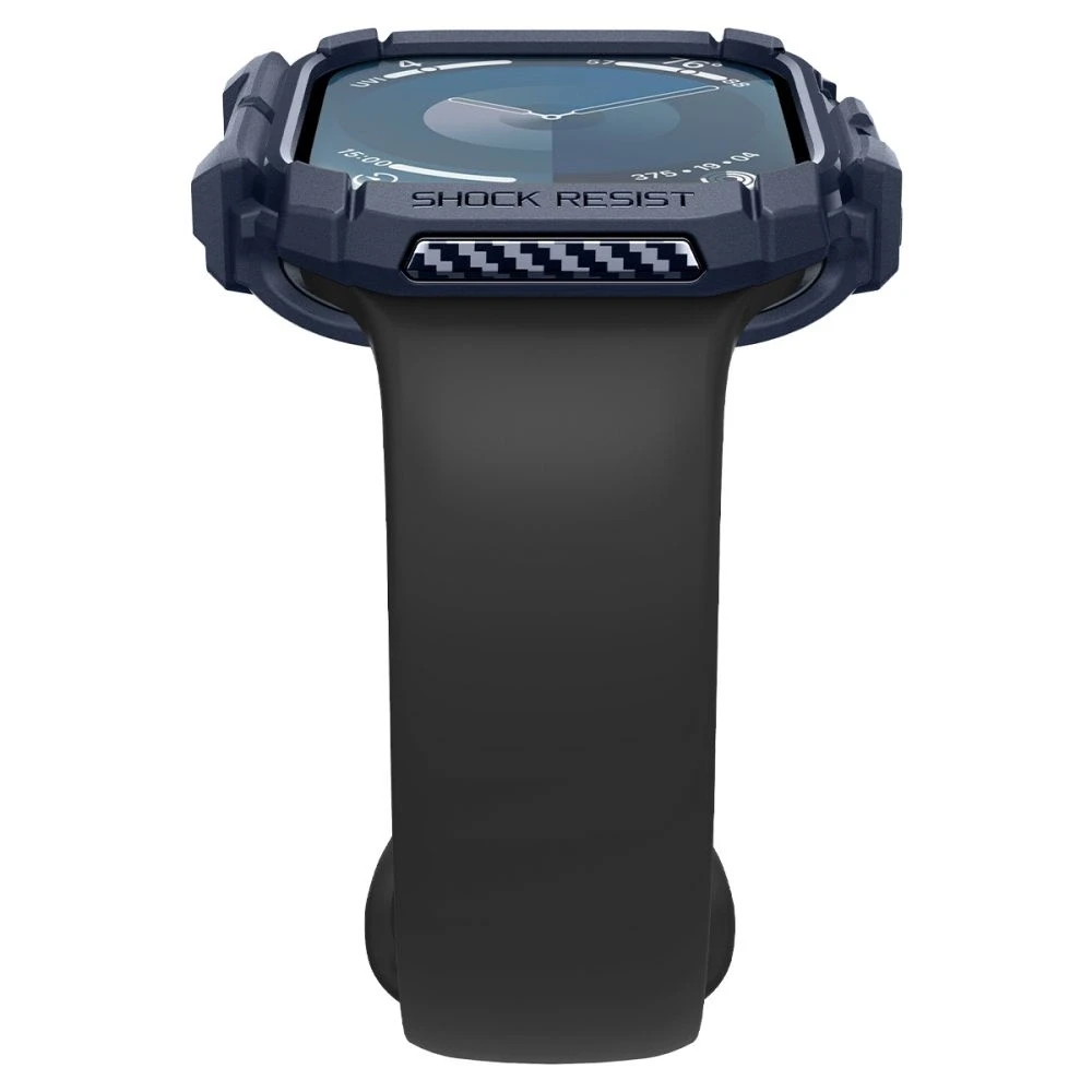 „Spigen Rugged Armor“ „Apple Watch 10“ 46 mm – tamsiai mėlynas Mėlyna
