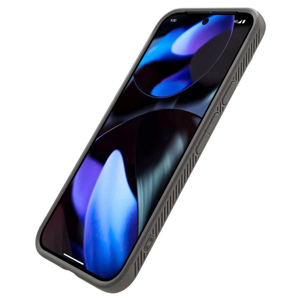 Spigen Rugged Armor – dėklas skirtas Google Pixel 9 / 9 Pro Marble Pilkas
