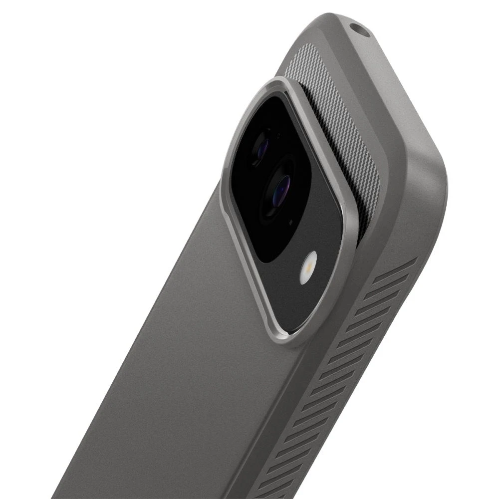 Spigen Rugged Armor – dėklas skirtas Google Pixel 9 / 9 Pro Marble Pilkas