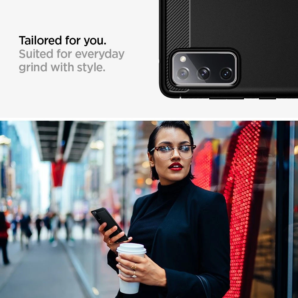 Dėklas SPIGEN ARMOR SAMSUNG S20 FE Juodas