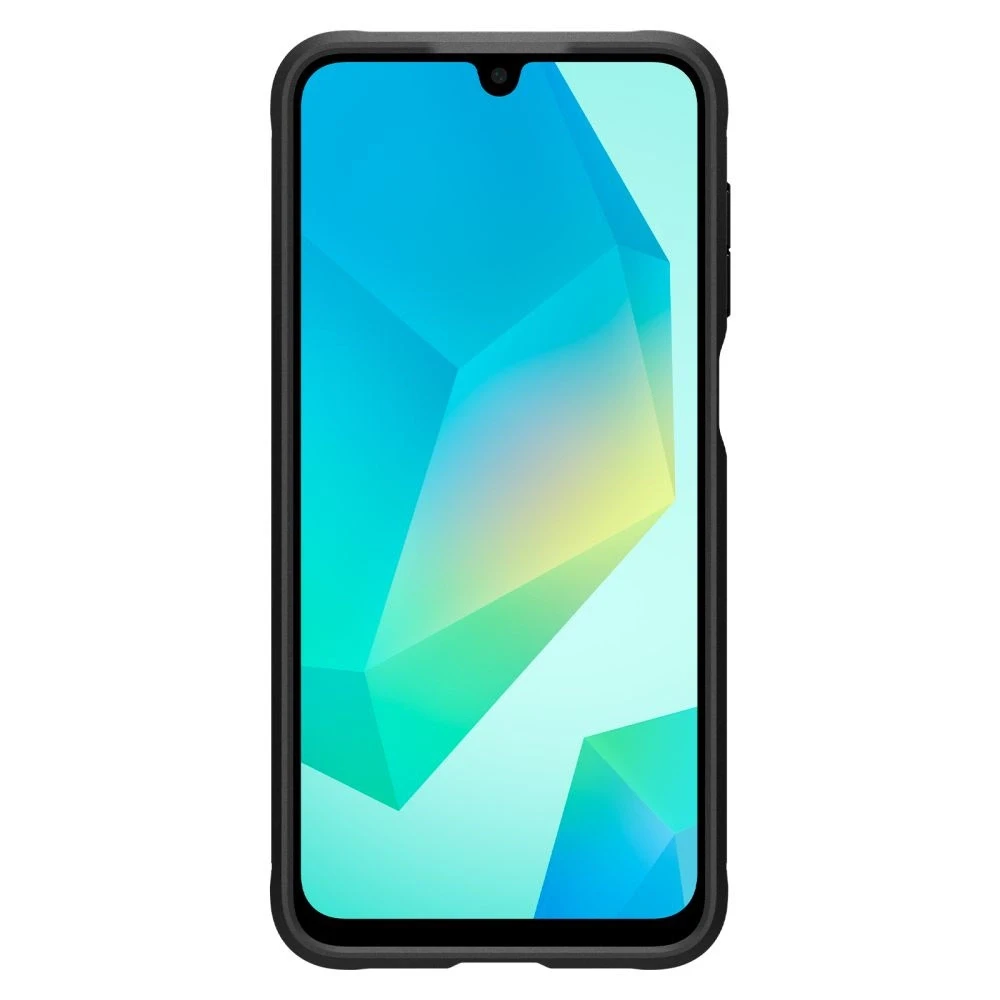 Samsung Galaxy A16 Spigen Rugged Armor Matte Matte dėklas telefonui juodos spalvos