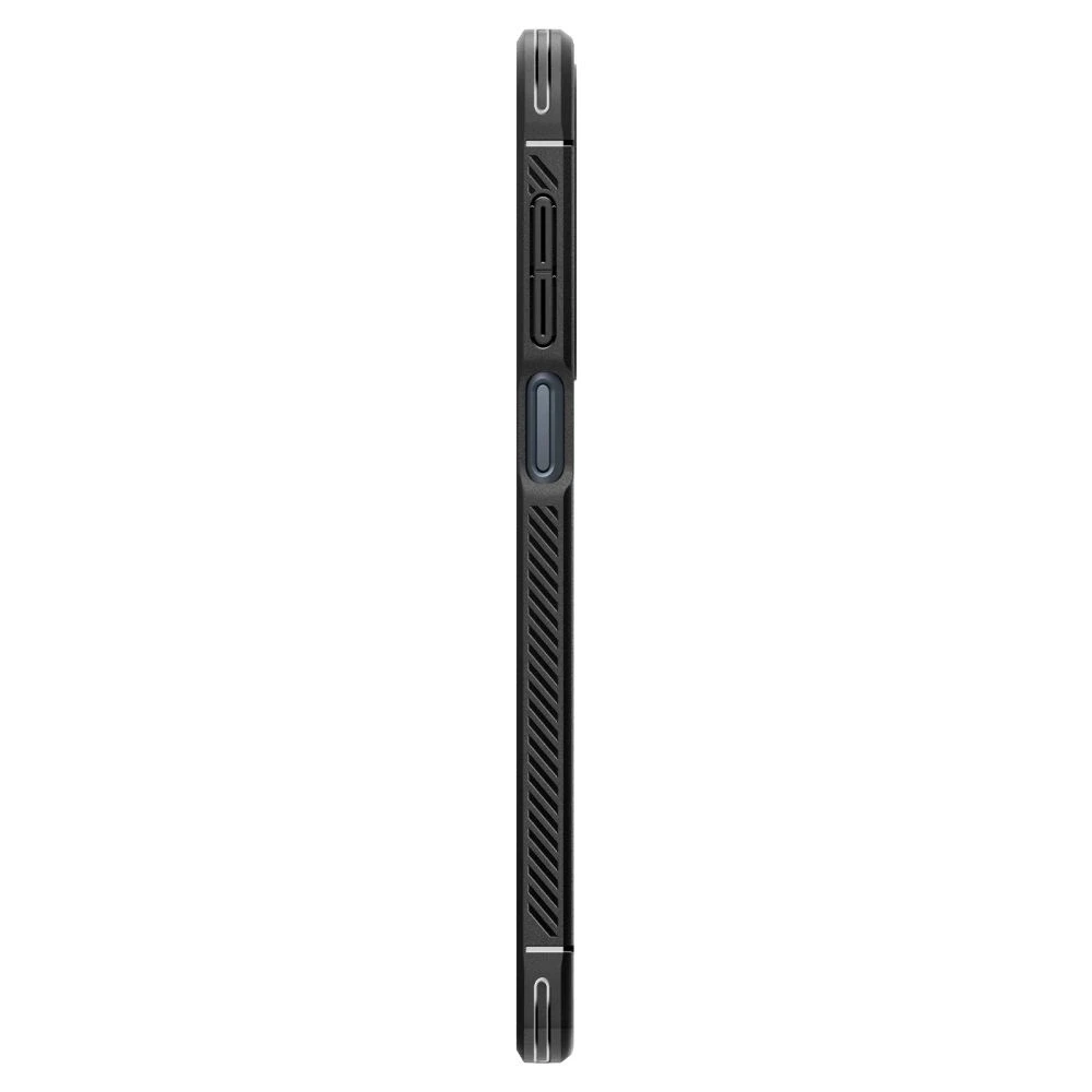 Samsung Galaxy A16 Spigen Rugged Armor Matte Matte dėklas telefonui juodos spalvos