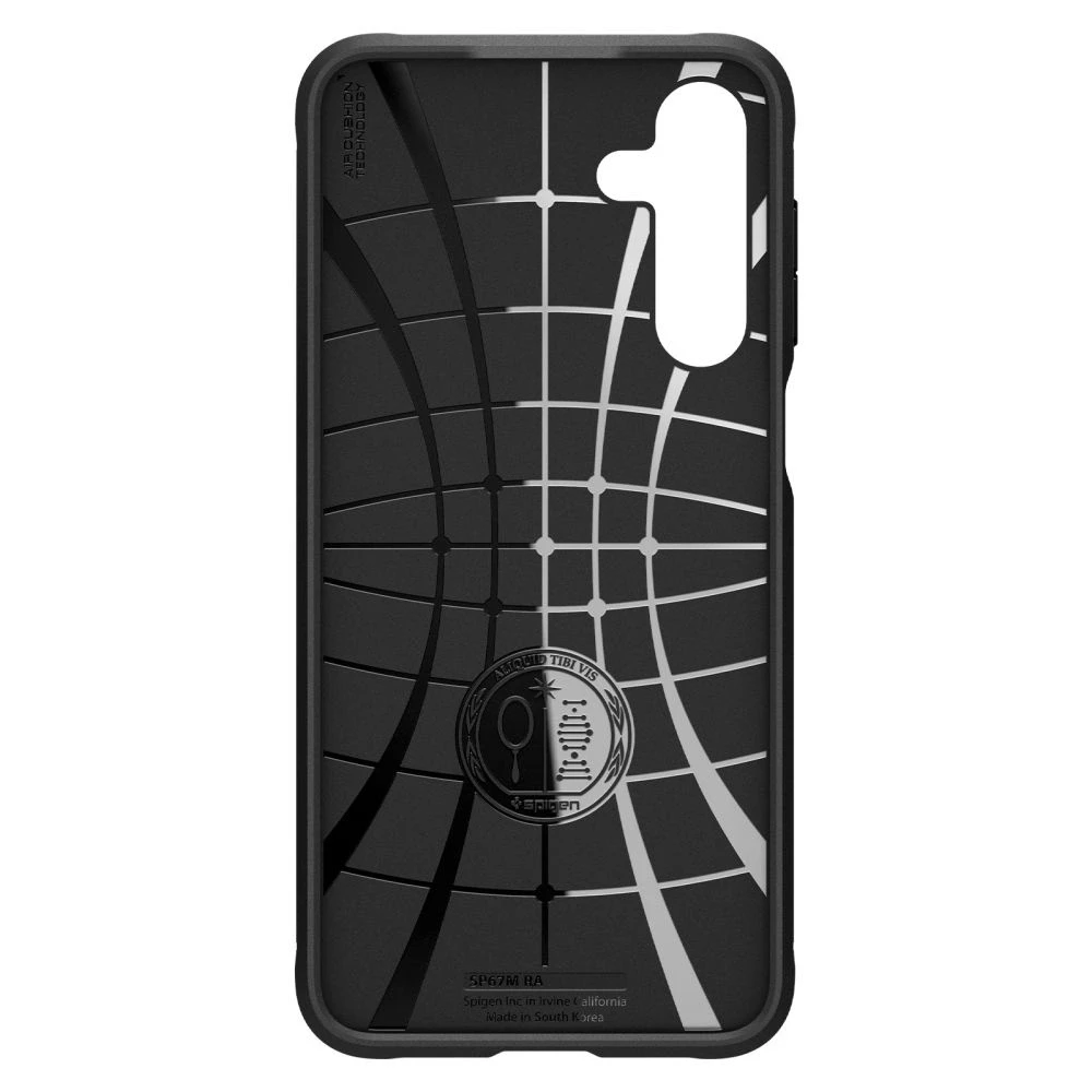 Samsung Galaxy A16 Spigen Rugged Armor Matte Matte dėklas telefonui juodos spalvos