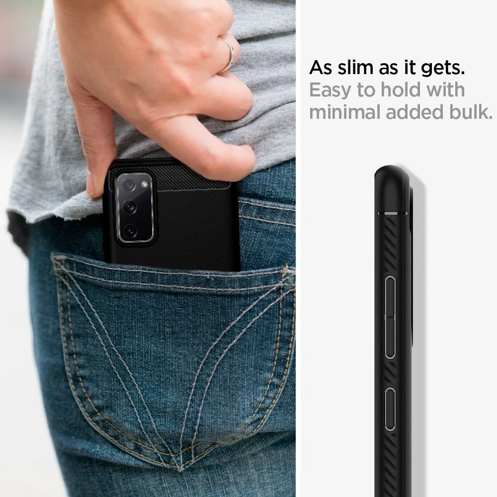 Dėklas SPIGEN ARMOR SAMSUNG S20 FE Juodas