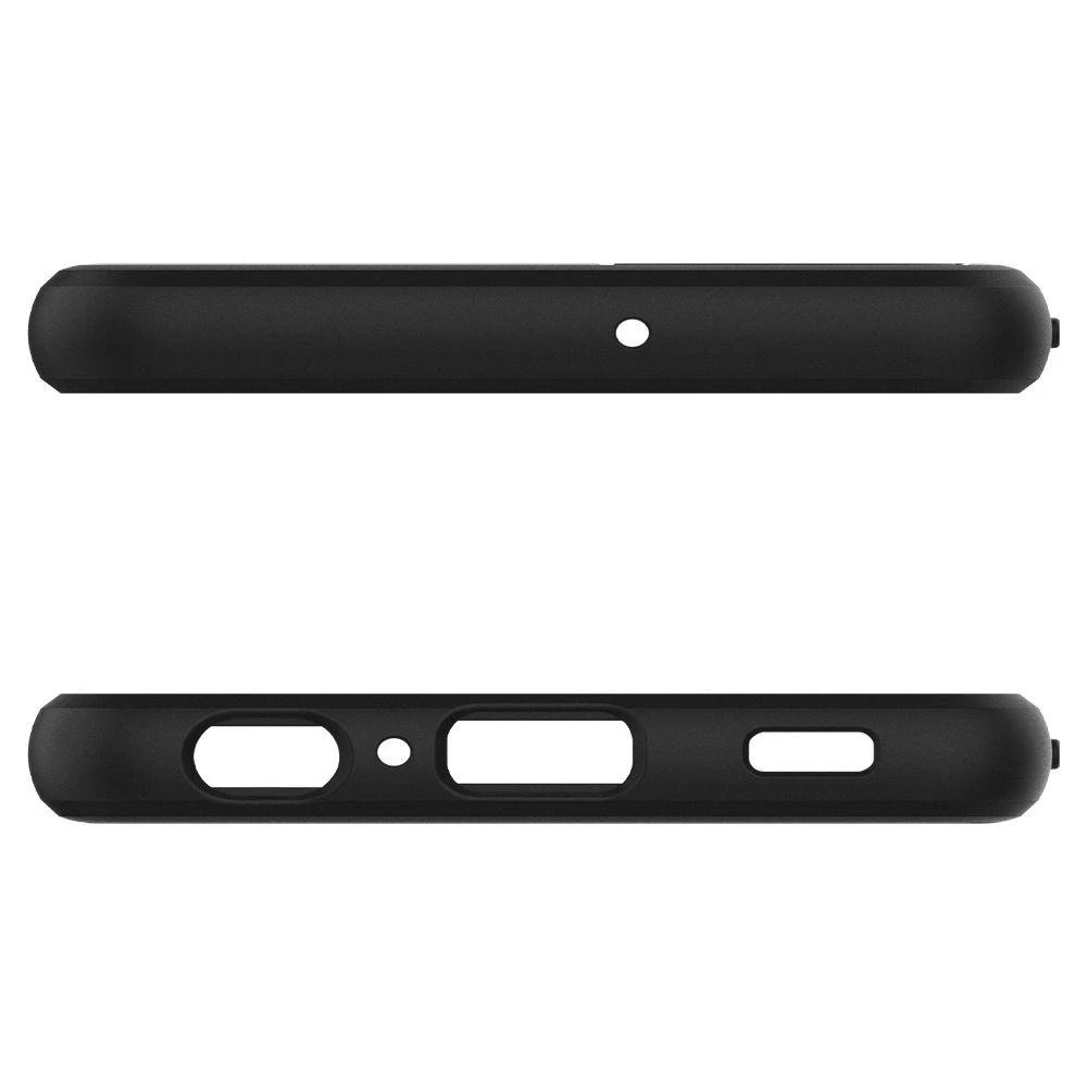 Spigen Rugged Armor Samsung Galaxy A52 / A52S telefono dėklas, matinės juodos spalvos