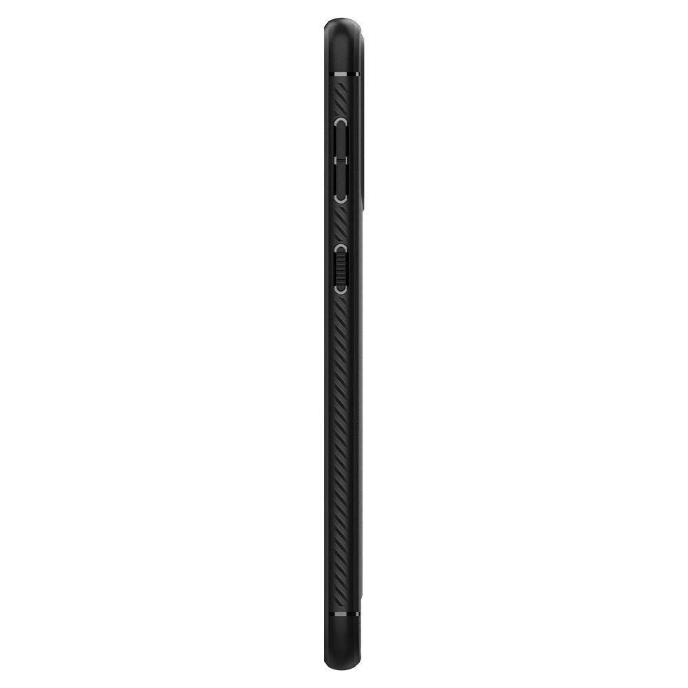 Spigen Rugged Armor dėklas skirtas Samsung Galaxy S21, spalva - Matte Black
