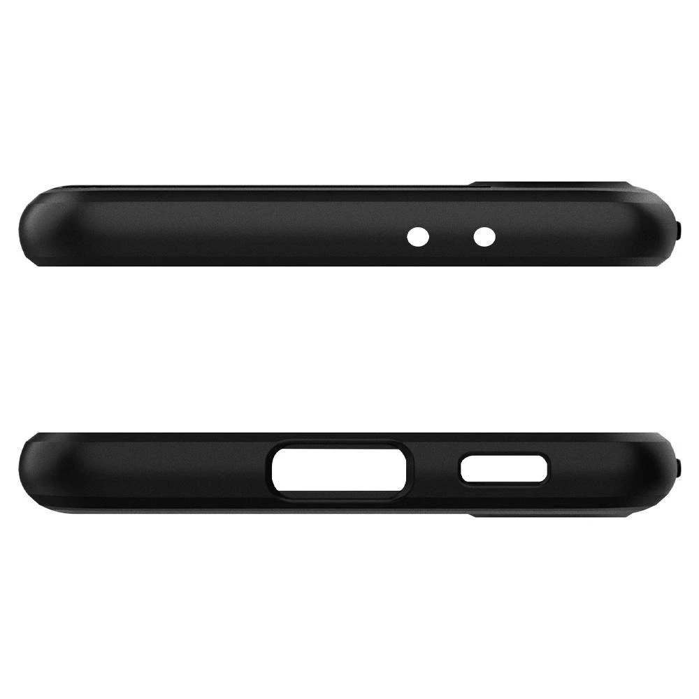 Spigen Rugged Armor dėklas skirtas Samsung Galaxy S21, spalva - Matte Black