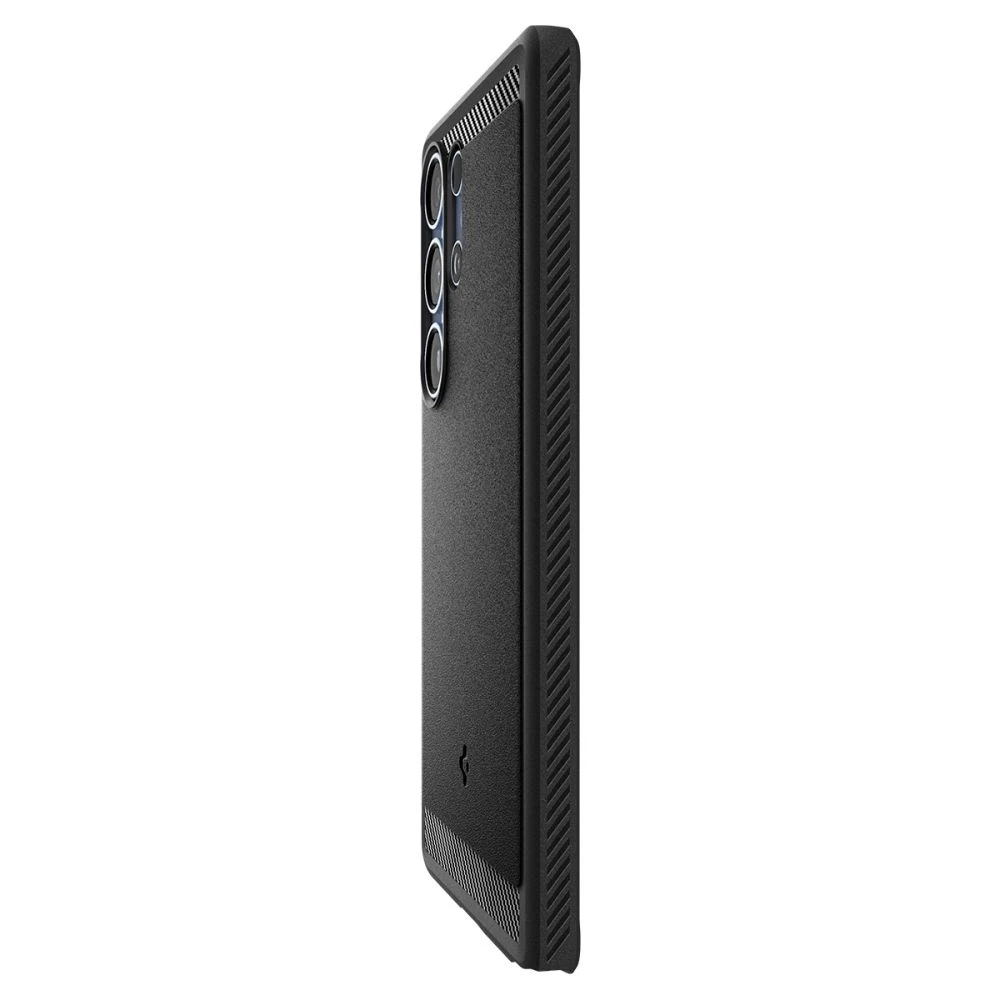 Spigen Rugged Armor Mag Samsung Galaxy S25 Ultra – dėklas telefonui juodos spalvos