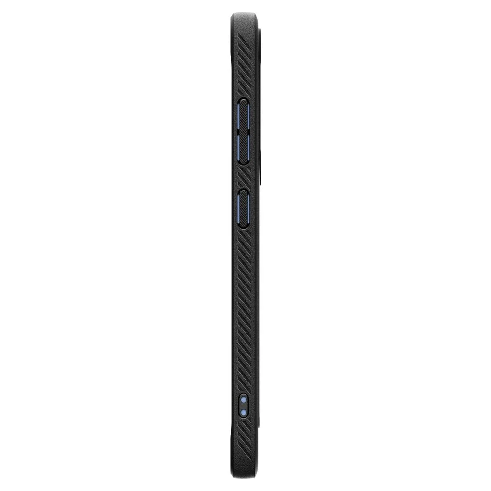 Spigen Rugged Armor Mag MagSafe Samsung Galaxy S25 – Matte dėklas telefonui juodos spalvos