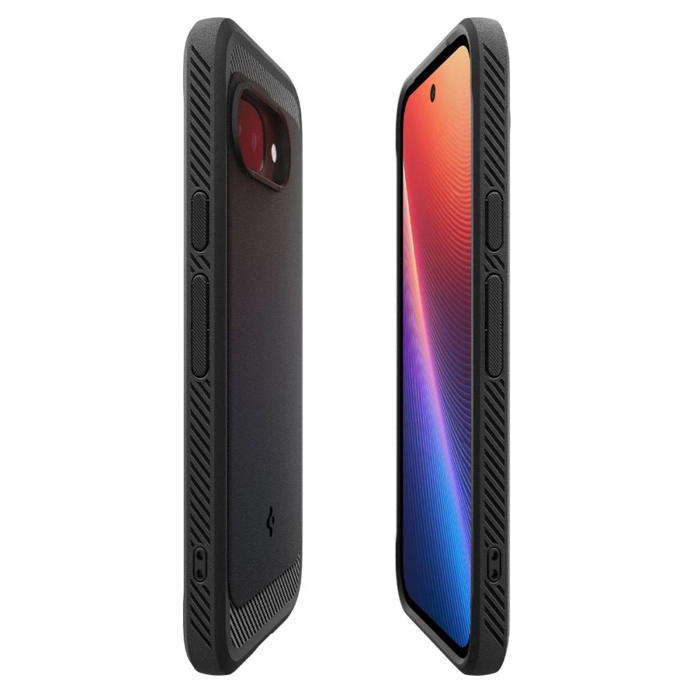 Spigen Rugged Armor Mag MagSafe dėklas, skirtas Google Pixel 9A – Matinis Juodas