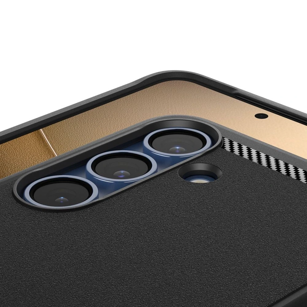 Spigen Rugged Armor Mag MagSafe Samsung Galaxy S25 – Matte dėklas telefonui juodos spalvos