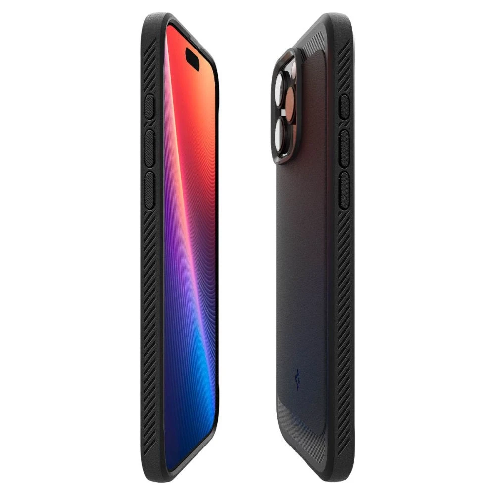 Spigen Rugged Armor MagSafe do Apple iPhone 16 Pro Max – dėklas telefonui pilkos spalvos