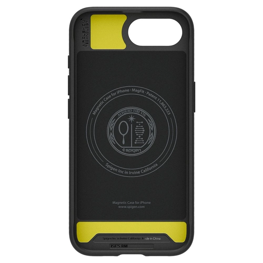 „Spigen Rugged Armor MagSafe“ dėklas, skirtas „iPhone 16e / 17e“ - juodas