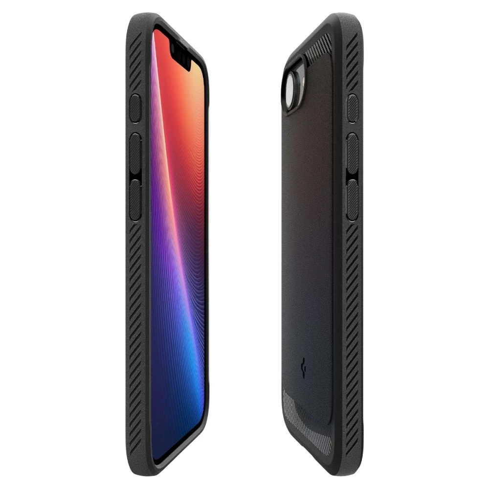 „Spigen Rugged Armor MagSafe“ dėklas, skirtas „iPhone 16e / 17e“ - juodas