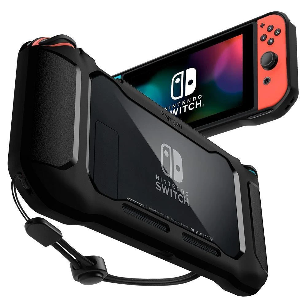 „Spigen Rugged Armor“, juodas – „Nintendo Switch“