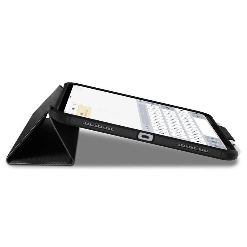 Spigen Rugged Armor Pro, juodos spalvos – Apple iPad Air 10.9″ (2022/2020)/11″ 2024/2025/2026