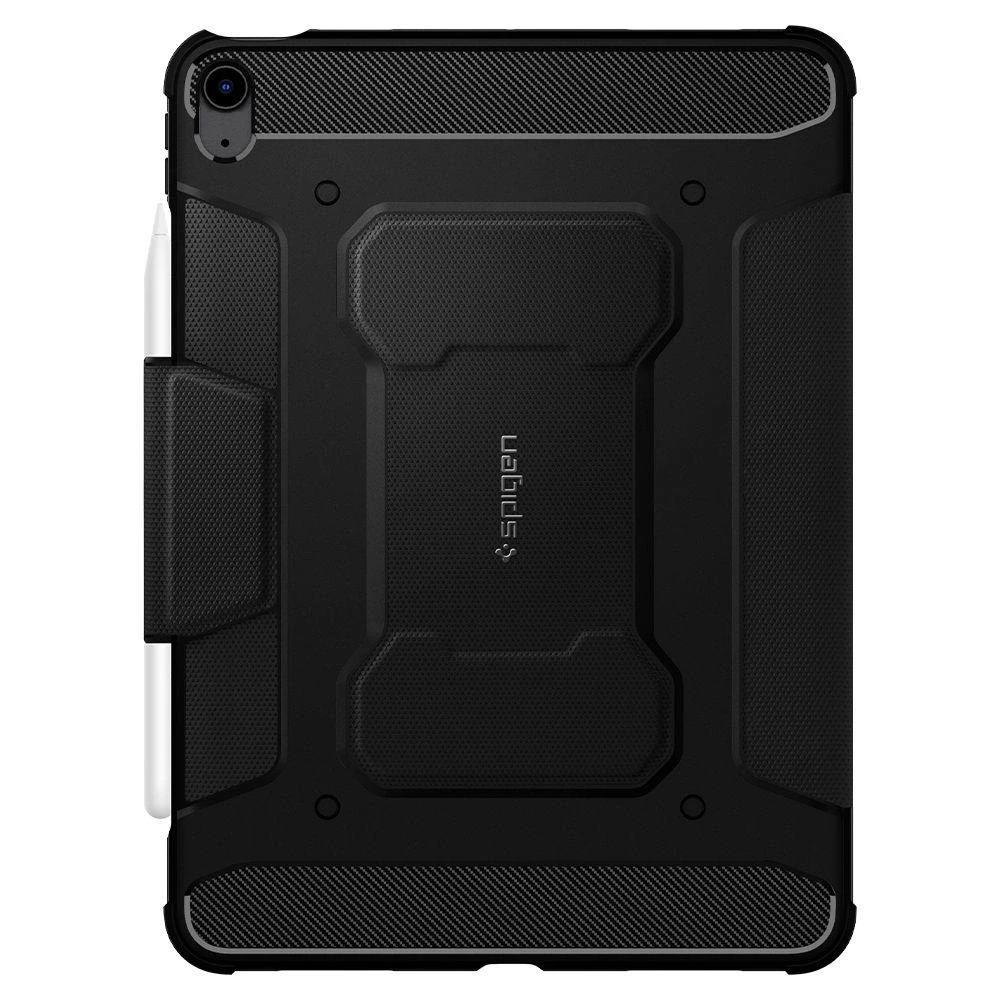 Spigen Rugged Armor Pro, juodos spalvos – Apple iPad Air 10.9″ (2022/2020)/11″ 2024/2025/2026