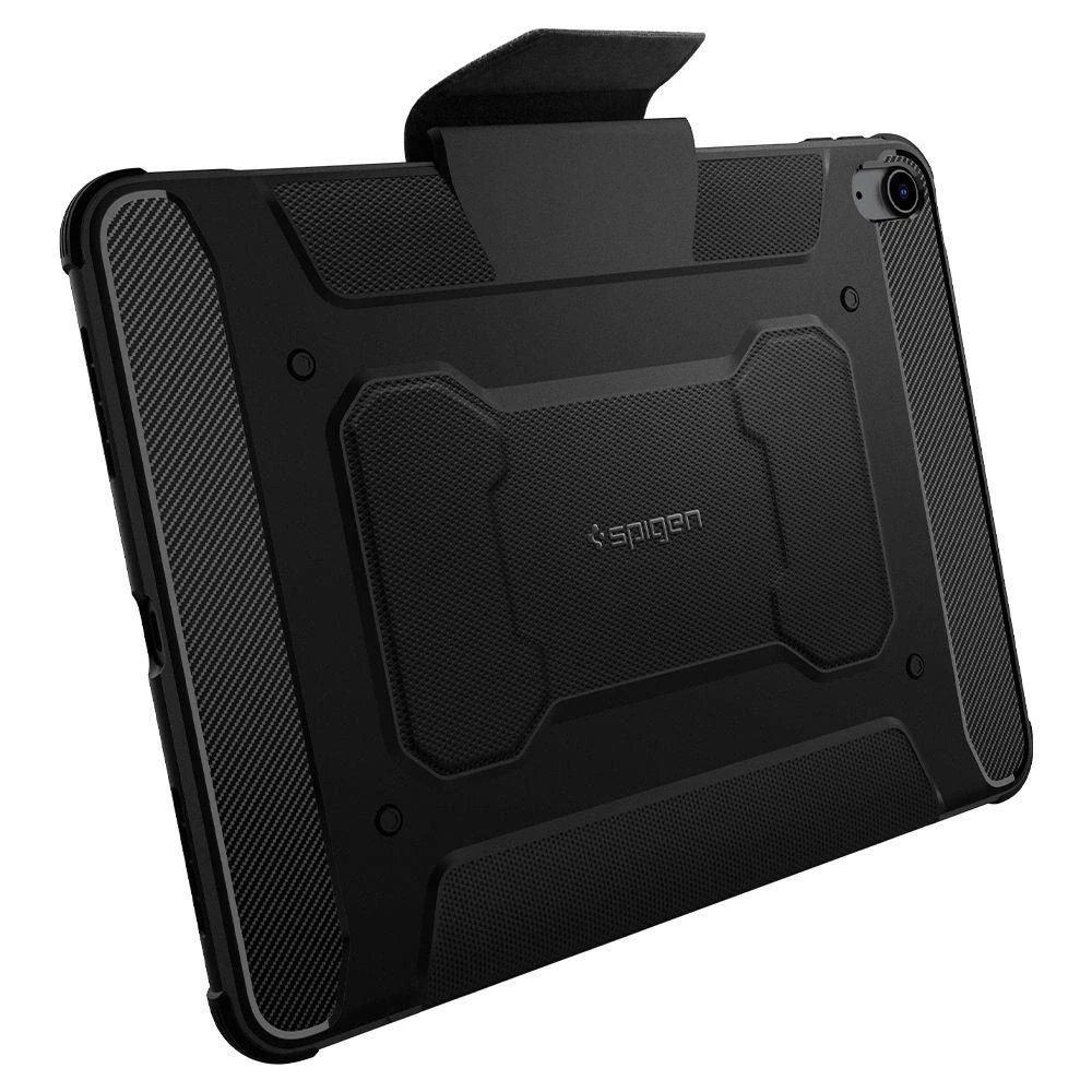 Spigen Rugged Armor Pro, juodos spalvos – Apple iPad Air 10.9″ (2022/2020)/11″ 2024/2025/2026