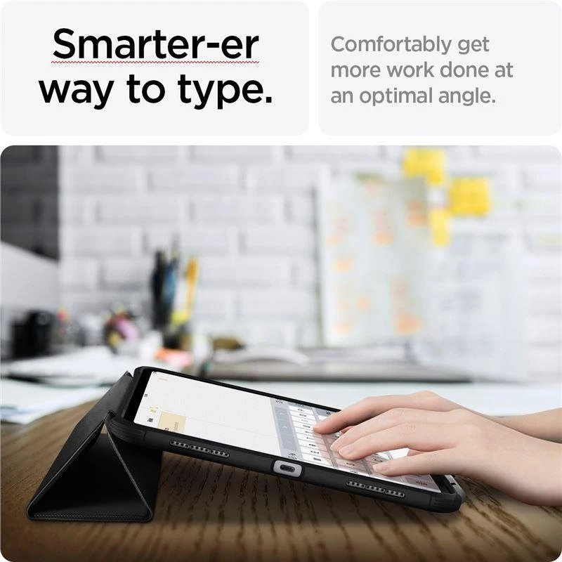 Spigen Rugged Armor Pro, juodos spalvos – Apple iPad Air 10.9″ (2022/2020)/11″ 2024/2025/2026