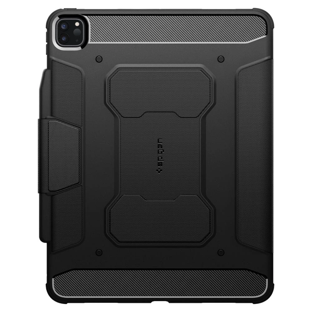 Spigen Rugged Armor Pro – dėklas skirtas Apple iPad Pro 13 M5,2025 / M4, 2024 Juodas