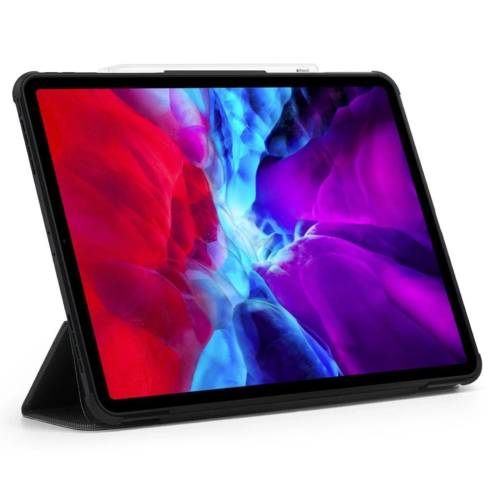 Planšetinio kompiuterio dėklas Spigen Rugged Armor Pro skirtas iPad Pro 11 2018/2020, juodas