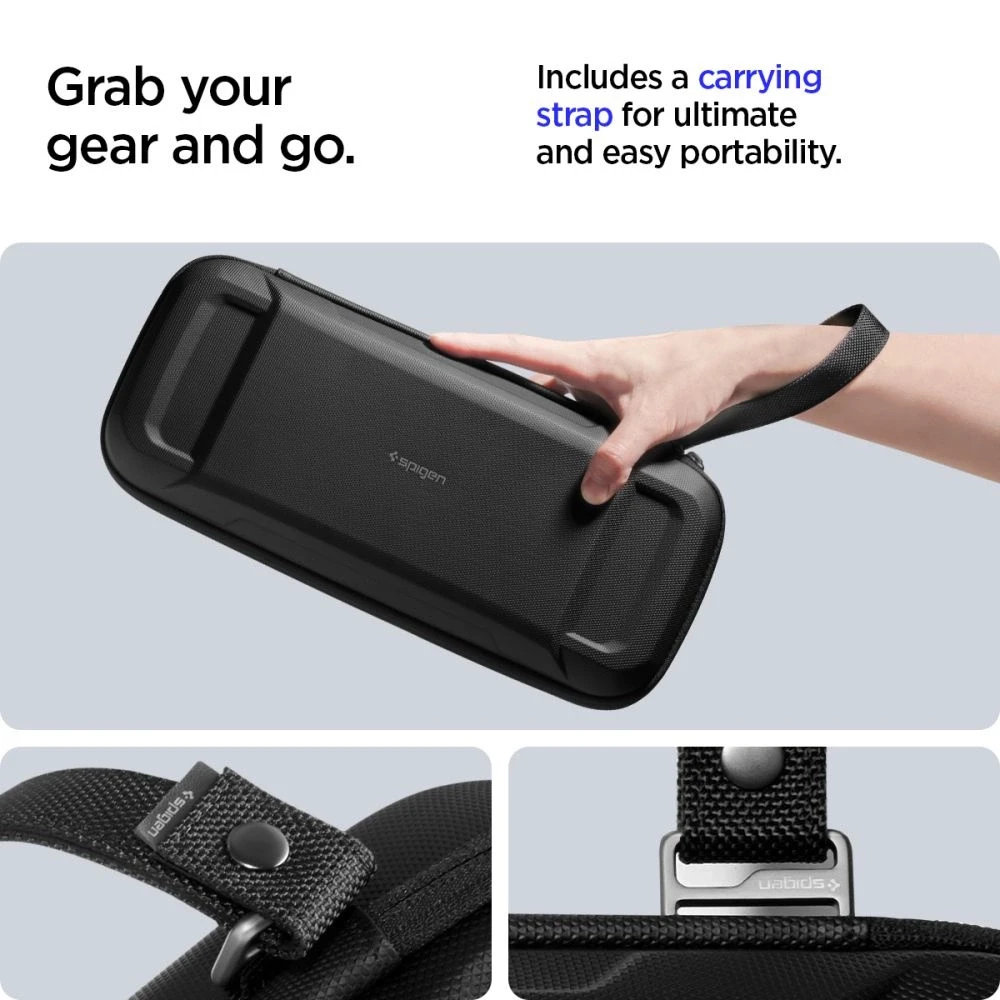Spigen Rugged Armor Pro Sony Playstation Portal – dėklas telefonui juodos spalvos