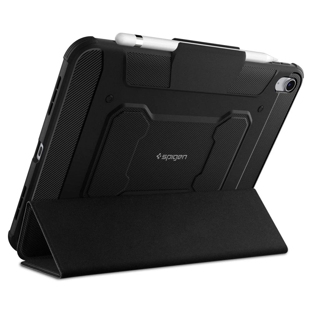 Spigen Rugged Armor Pro, juodos spalvos – Apple iPad 10.9″ 2022/11″ 2025