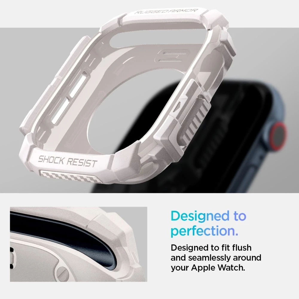 Apple Watch 10 (46mm) Spigen Rugged Armor beige