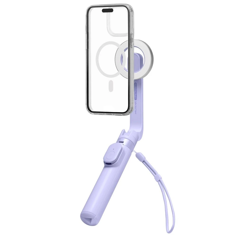 Spigen MagSafe Tripod Selfie Stick, lavender
