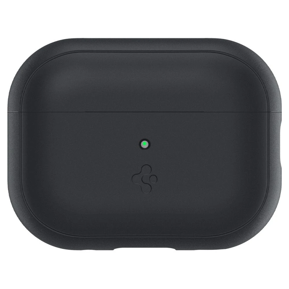 Spigen Silicone Fit Strap – dėklas skirtas Apple AirPods Pro 1 / 2 (Juodas)