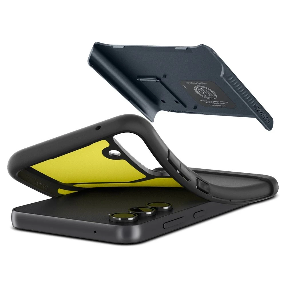 Spigen Slim Armor – dėklas skirtas Samsung Galaxy S23 FE Metal Slate