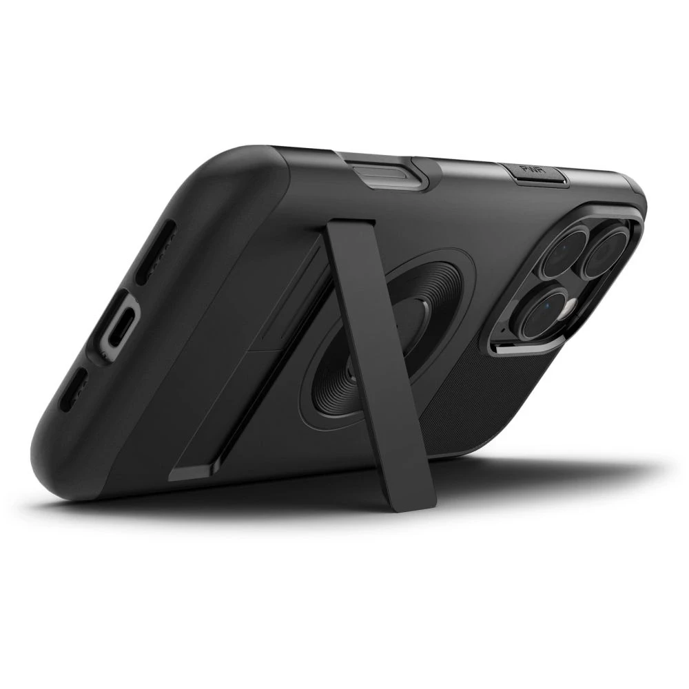 Spigen Slim Armor Mag MagSafe - dėklas skirtas Apple iPhone 16 Pro Max Juodas