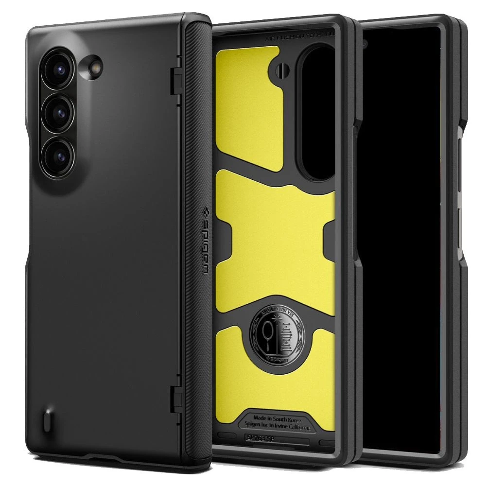 Spigen Slim Armor Pro – dėklas skirtas Samsung Galaxy Z Fold 6 Juodas